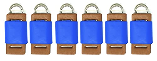 Merz67 Flag Football Set 12 Belts 24 Flags 6 Cones and Drawstring Backpack, Blue Green, One Size fits Most (12FlagSet)