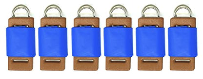 Merz67 Flag Football Set 12 Belts 24 Flags 6 Cones and Drawstring Backpack, Blue Green, One Size fits Most (12FlagSet)