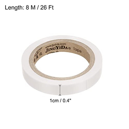 PATIKIL Grip Finishing Tape, PVC Racquet Finishing Tapes Racket Accessories Sticky Seal for Tennis Badminton - color: White