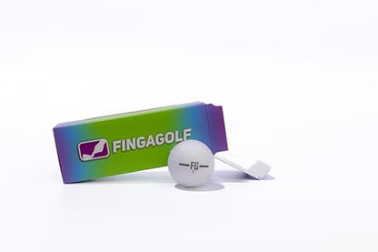 Fingagolf Indoor Golf Game Realistic Golf for Home, Office, or Travel – Unique Gift for Golfers of All Ages - style: Left Hand Driving Range Set