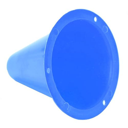 10-Pack Football Training Cones, Bracket Accessories, Obstacle Marking Set - color: Blue