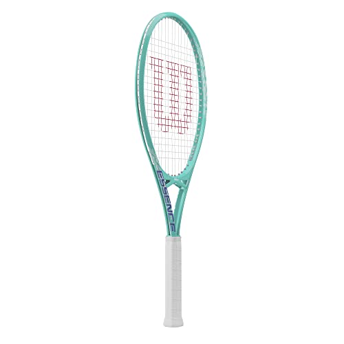 Wilson Essence 112 Adult Recreational Tennis Racket - Grip Size 2-4 1/4, Teal