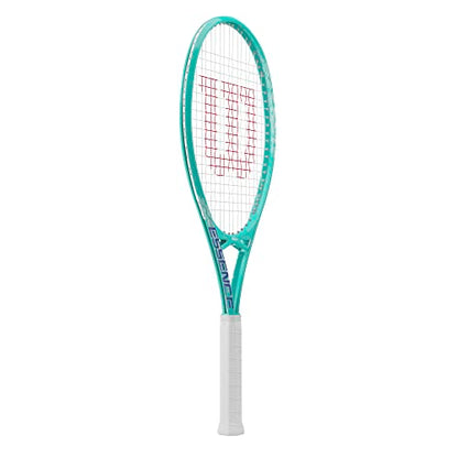 Wilson Essence 112 Adult Recreational Tennis Racket - Grip Size 2-4 1/4, Teal