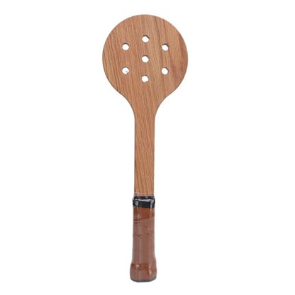 Wooden Tennis Training Racke, Tennis Practice Rebounder, Raqueta De Tenis, Practice Batting Accurately Good Control Improve Responsiveness for Outdoor Indoor