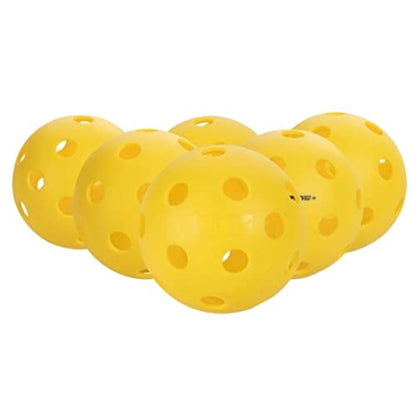 Onix Indoor Pickleball Balls | The Balls Offer Superior Balance and a consistent Feel. 6 Pack – Yellow