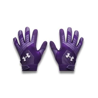 Under Armour Clean Up Baseball Gloves - color: (500) Purple / Purple / White, size: Large