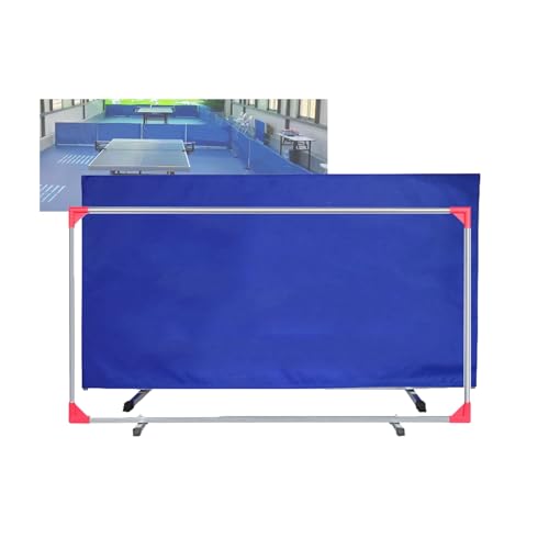Table Tennis Surround Temporary Wall, Removable Training Fence. Ping Pong Field Fence,Splicable Contest Surround Baffle Block,600D Cloth Court, for Quicker Pick Up Balls，（Blue，140x75cm/10pie - color: Blue, size: 140x75cm/10pieces