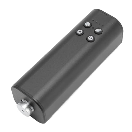 Generic Electric Ball Pump Efficient Fast Inflation 4 Preset Modes for Soccer Football Basketball Volleyball Portable Lightweight Aluminum Alloy