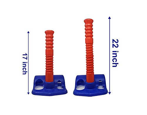 Kids Tee Ball Set with 10 Balls – Adjustable Height Batting Tee for Toddlers & Kids – Indoor Outdoor Baseball Training Toy for Beginners