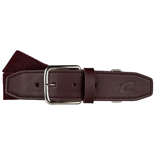CHAMPRO Boys' Brute Baseball Belt - color: Maroon