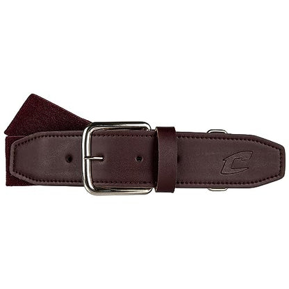 CHAMPRO Boys' Brute Baseball Belt - color: Maroon