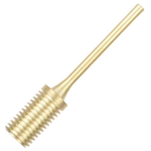 Brass Integrated Ball Pump Needle M8x1 T-Thread, Air Pump Needle, Inflation Needles Nozzle - for Basketball, Football, Volleyball, and More Efficient, Portable, Durable