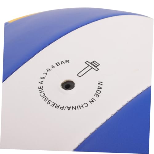 BESPORTBLE Soft Volleyball for Indoor Training Pu Inflatable Machine-Stitched for Competitive Play and Practice for Middle School Players