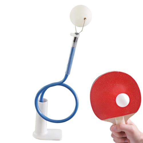 Table Tennis Trainer, Adjustable Rebound Table Tennis Trainer, Fixed Rapid Rebound Pingpong Ball Machine Pingpong Robot Trainer, Fixed Rapid Ball Clip Table Tennis Trainer