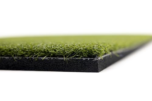 Dura-Pro Premium Turf Indoor/Outdoor Golf Mat. Bonus Tray + 3 Tees - style: Commercial 5'x5'-30mm Thickness
