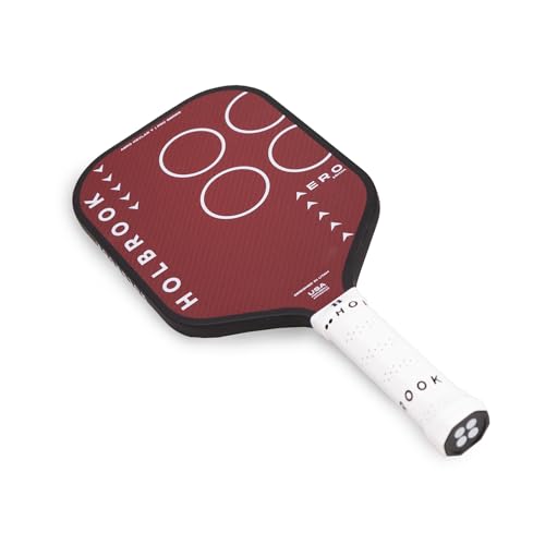 Holbrook Aero Series Edgeless Pickleball Paddle: USAPA Approved, Carbon Fiber Surface, Foam Polypropylene Core, Widened Sweet Spot, Controlled Touch