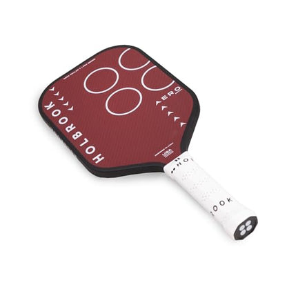 Holbrook Aero Series Edgeless Pickleball Paddle: USAPA Approved, Carbon Fiber Surface, Foam Polypropylene Core, Widened Sweet Spot, Controlled Touch