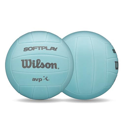WILSON 2025 AVP Soft Play Volleyballs - color: Blue