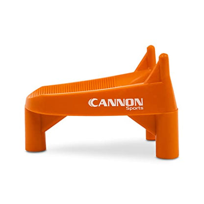 Cannon Sports Football Kicking Tee – 2-Inch Height, Heavy-Duty Orange Rubber Football Tee - Training & Game Day football kicking stand