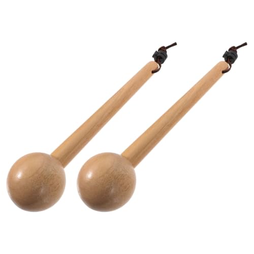 KESYOO 2pcs Portable Wooden Baseball Glove Mallet Hammer for Softball Baseball Handle Design for Easy Shaping and Softening of Mitts for Breaking Gloves