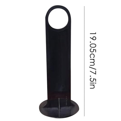 Soccer Disc Rack, Portable Cone Carrier, 35cm Training Marker Holder for Drills, ABS Lightweight Storage Rod, Field Sports Gear with Quick Stack, Agility Practice Rack for Coaching Use