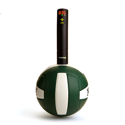 Smart Ball Pump - Rechargeable Portable Electric Air Pump, Patented Auto Inflate/Deflate, Auto-Calibration, 0.1 PSI Precision Gauge, Heavy-Duty Needle & Neoprene Travel Case