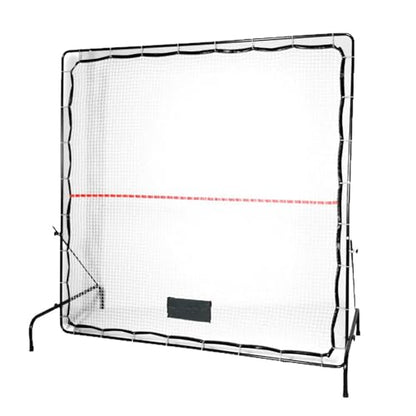 Tennis Rebounder Net 206x105x200cm (81x41x79in) Waterproof Iron Frame Solo Practice
