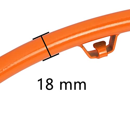 Aoneky Outdoor Replacement Basketball Rim - 18 mm Solid Steel