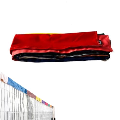 Volleyball Setter Training Tape – 9-Zone Net Target Strip, 29.5ft for Indoor, Beach & Backyard Practice