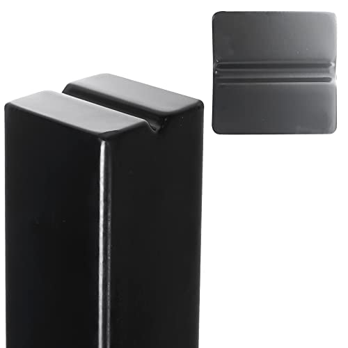 Aoneky Pickleball Post with Ground Sleeves - color: Black, style: Square