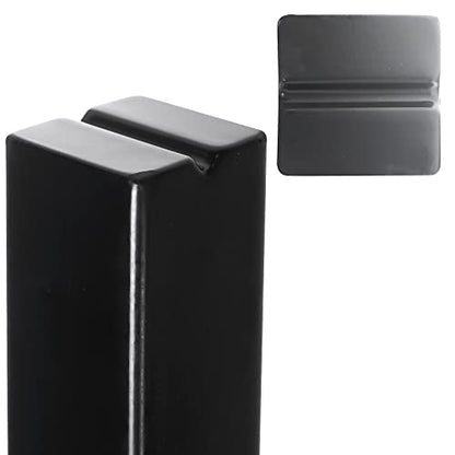 Aoneky Pickleball Post with Ground Sleeves - color: Black, style: Square