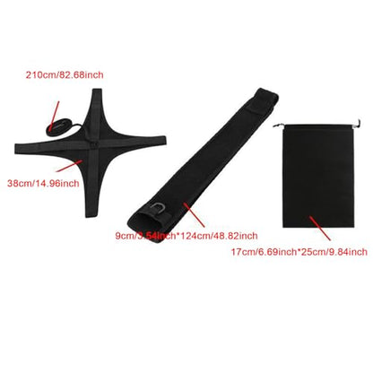 Volleyball Serving Trainer – Rebounder Equipment and Beginner Serving Exerciser for Outdoor Practice, Gym, Backyard, School, Course, and Tournament Training, Improves Accuracy, Speed,