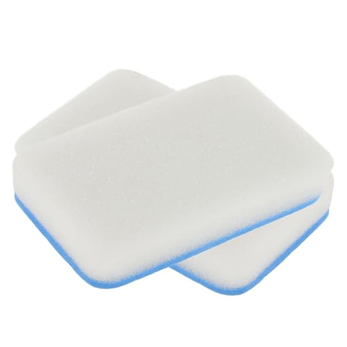 Milisten 2Pcs Paddle Cleaning Sponge Racket Cleaner for Table Tennis Paddles Gentle for Maintaining Paddle Cleanliness
