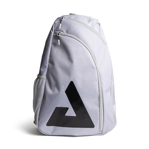 JOOLA Everyday Sling Bag - Lightweight Pickleball Backpack Holds 2 Paddles - Crossbody Bag with Bottle Pocket & Carabiner - color: Gravity Gray