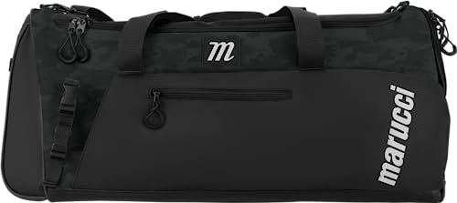 Marucci PRO UTILITY DUFFEL BAG V3, BASEBALL & FASTPITCH - color: Black/Black Duck Camo