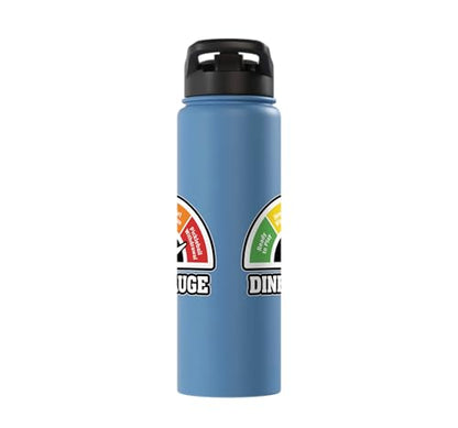 Stainless Steel Insulated Water Bottle - color: Light Blue