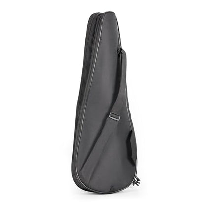 Tennis Bag Lightweight and Padded Tennis Rackets Cover with Adjustable Shoulder Strap - color: Dark Charcoal, size: 28"x11.5"