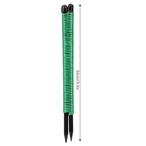Golf Alignment Sticks, 24cm/9.4in Fiberglass Swing Putting String Pegs Golf Direction Training Aids Adjustable Alignment Practice Rods for Aiming Putting Swing Trainer