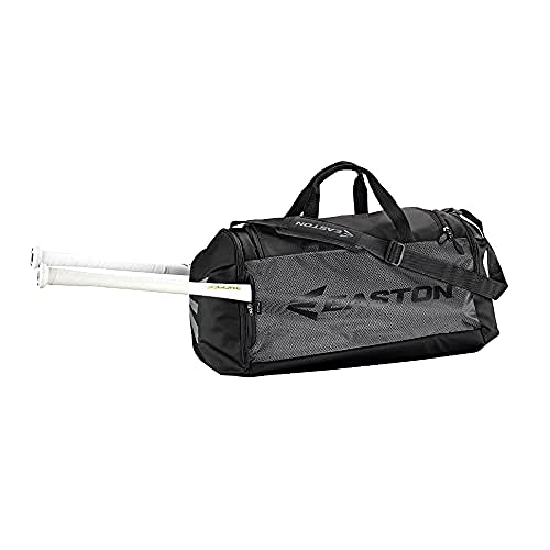 Easton | 310D PLAYER DUFFLE | Baseball & Fastpitch Softball | Multiple Colors - color: Black