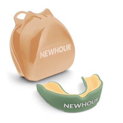 Sports Mouth Guard for Boxing, MMA, Muay Thai, Wrestling, Football & Water Sports – NewHour Adult Mouthguard with a Protective, Breathable Case