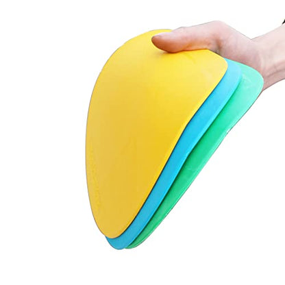 Spot Markers 6pcs 4inch 6inch 8inch 10inch 12inch Floor Marker for Kids Agility Training - style: 8inch
