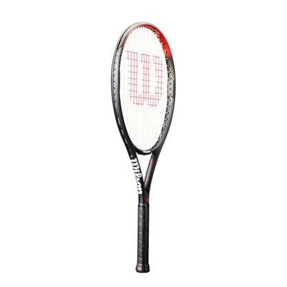 Wilson Pro Staff Precision NXT 26 Recreational Tennis Racket - Black/Red, Grip Size 0-4"