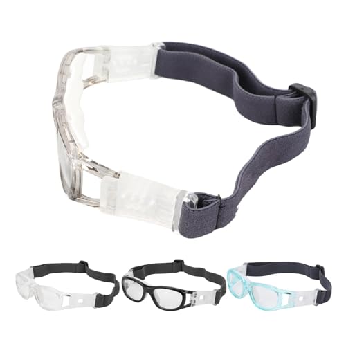Dribbling Goggles Basketball 3PCS Kids Protective Sports - Super Soft Nose Pads for Ball Games