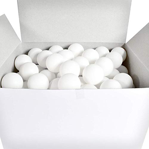 Practice Table Tennis Balls – Box of 144 MK Practice Table Tennis Balls – 40mm Ping Pong Balls – White MK Practice Balls – Affordable – Ideal for Practice