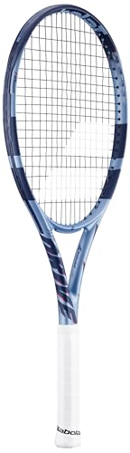 Babolat Pure Drive Lite 11th Gen Tennis Racquet Strung with 16g Syn Gut at Mid-Range Tension - color: Natural String, size: 4 3/8" Grip