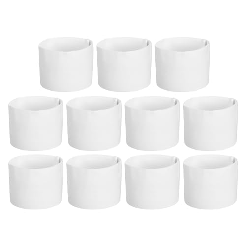 PATIKIL Soccer Captain Armband, Captain Arm Bands for Soccer Elastic Captain Arm Band Sports Captain Armband - color: White