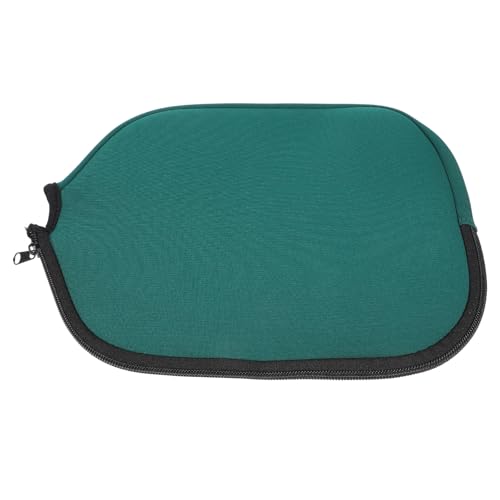 SUPVOX Table Tennis Paddle Sleeve Protective Storage Bag, Neoprene Scratch-resistant Racket Fixed Case, Portable Green Cover for Ping Pong Paddle Protection and Game Use