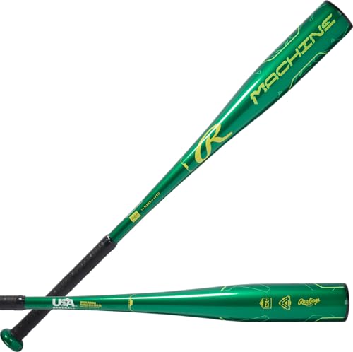 Rawlings | Machine Baseball Bat | USA | -10 Drop | 2 5/8" Barrel | 1 Pc. Alloy