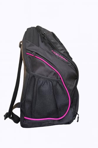 Personalized Pickleball Bag - Large Pickle Ball Backpack with Shoe Compartment, Fence Hook, Paddle Holder - Gifts for Men & Women