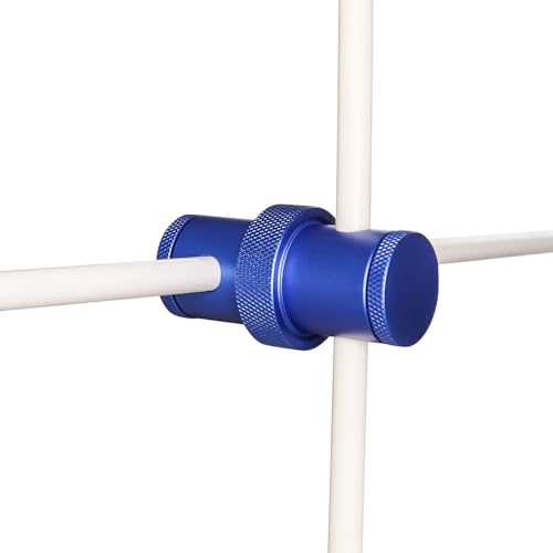 FINGER TEN Golf Alignment Sticks Rods Swing Trainer Tools 43 Inch 2 Or 3 Pack, Fits in Golf Bag Tour Stickers Practice Training Aid - color: Blue Connector Without Sticks